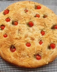 Imagem de uma focaccia